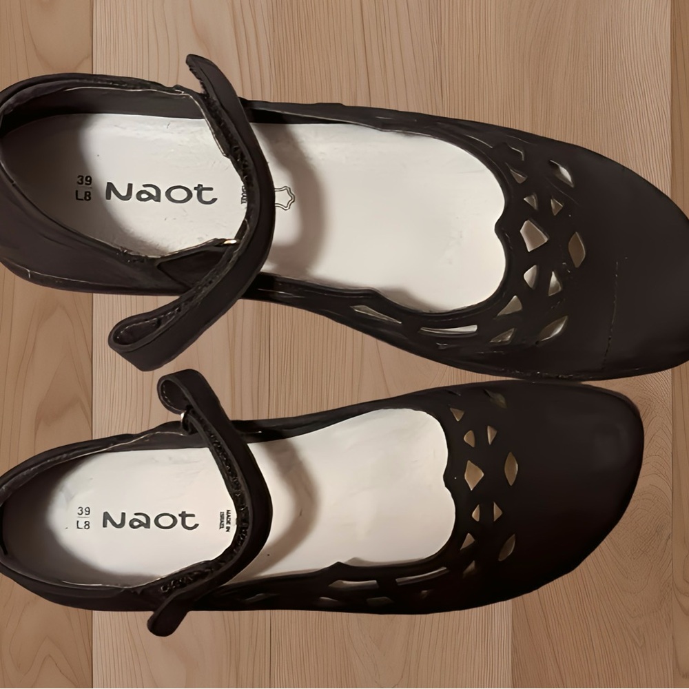 Naot Women's Black Mary Jane Shoes